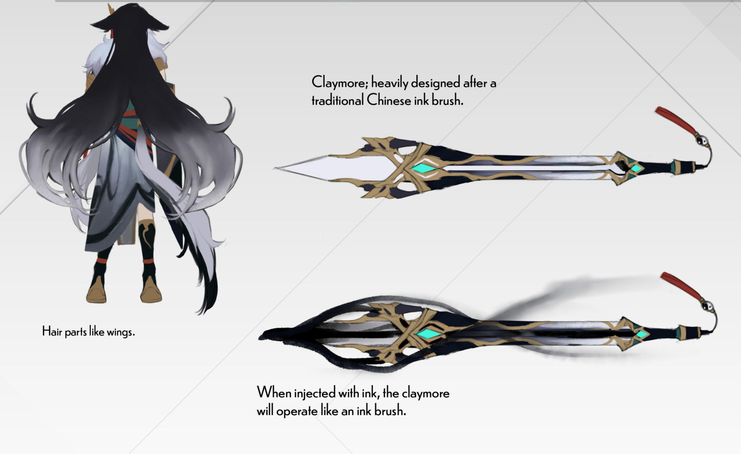 back + weapon