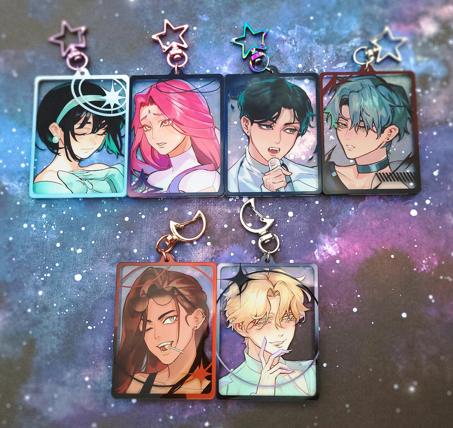 Alien Stage Back 3D Charms