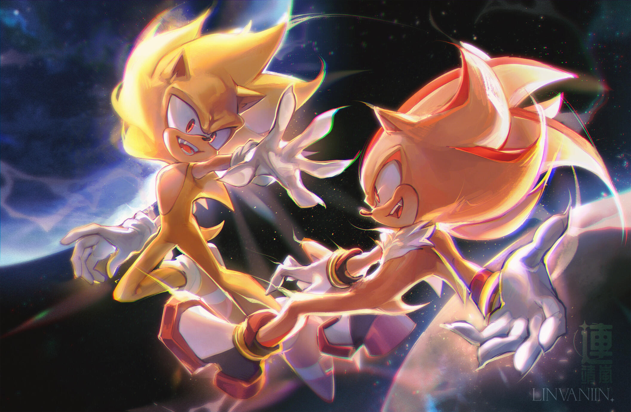 Super Sonic & Super Shadow